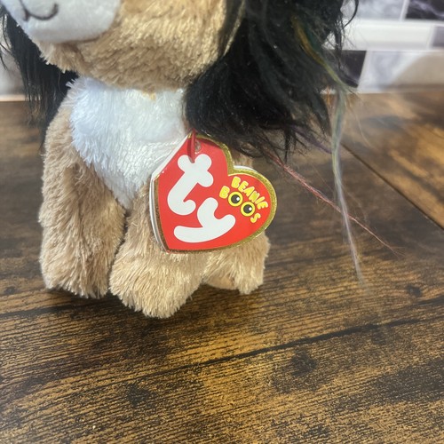 Ty Beanie Boos Ramsey Unicorn Lion Stuffed Animal Birthday August 16 NWT - Picture 2 of 3