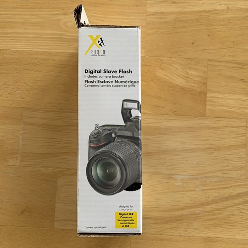 XIT PHOTO CAPTURE THE SPOT DIGITAL SLAVE FLASH INCLUDES CAMERA BRACKET - Picture 2 of 7