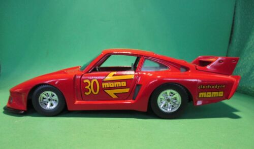 PORSCHE 935 TT Modellauto (1978), Bburago, 1:24, rot Sponsor MOMO, aus Sammlung - Bild 2 von 10