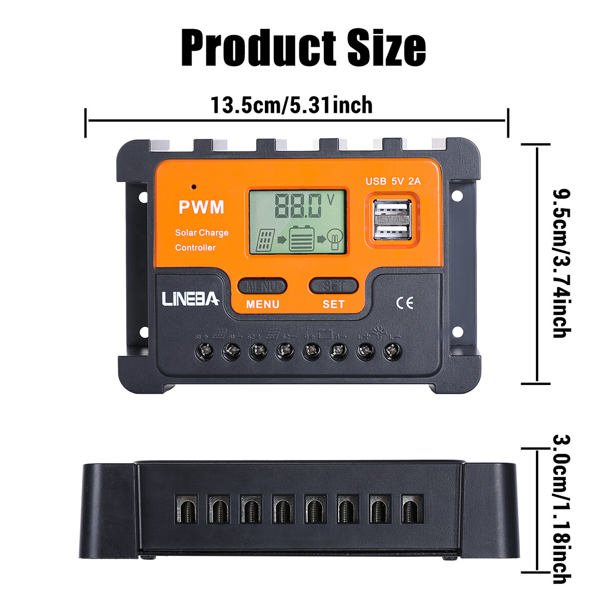 Full Complete Kit Solar Panel & 4000W Inverter & Controller 12V Off-Grid System