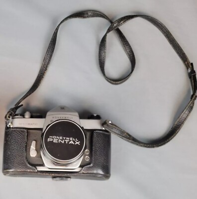 Honeywell Pentax Spotmatic Asahi Super Takumar 55mm f/1.8 Lens Camera UNTESTED