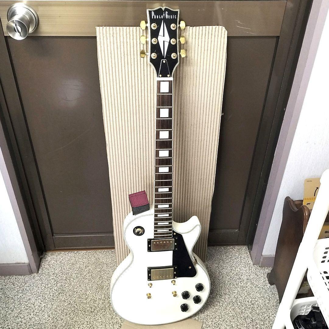 Photogenic White Les Paul Type Electric Guitar #PCI88N | eBay Photogenic White Les Paul Type Electric Guitar #PCI88N | eBay