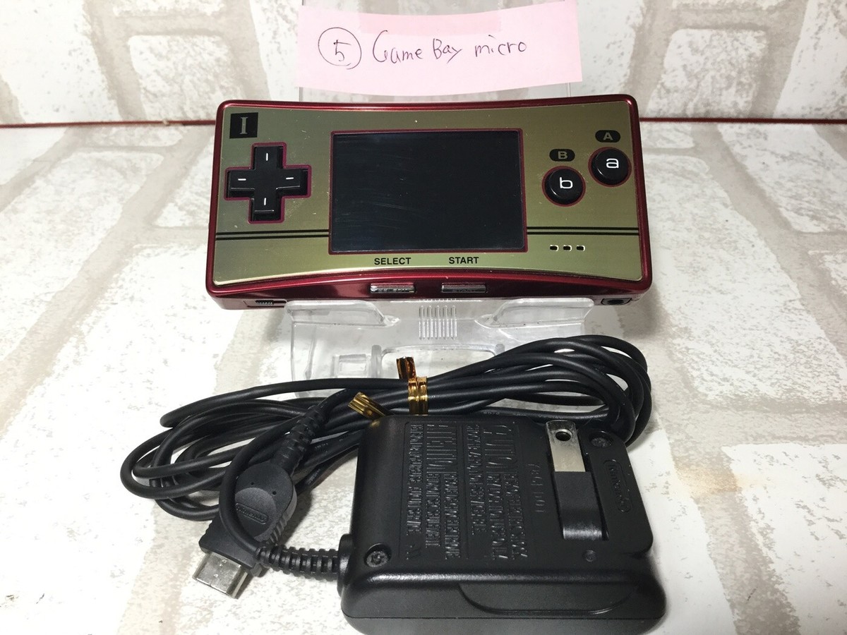 Nintendo Gameboy Game Boy Micro Famicom Color NES Console 20th