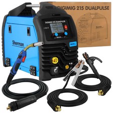 Sherman DIGIMIG 215 Dualpulse Poste à souder 200amp MIG/MAG MMA 230V