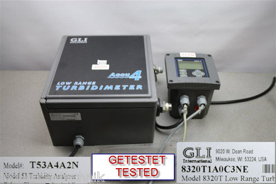 GLI Turbidity Analyzer T53A4A2N 8320T1A0C3NE 8320T Low Range Turbidity Sensor In