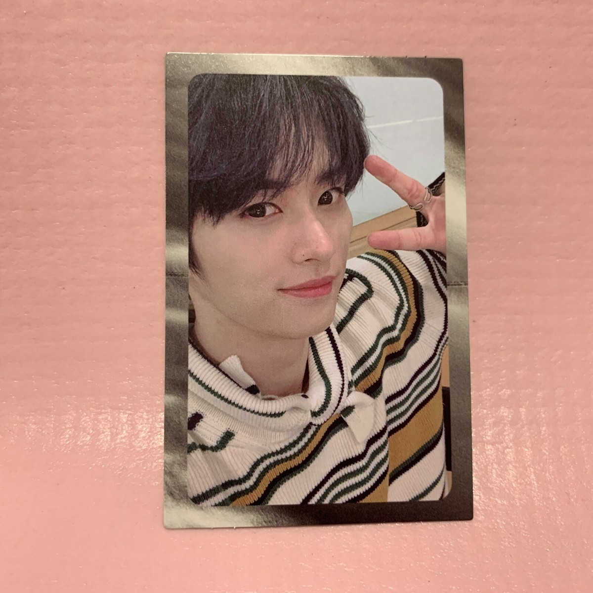 LEE KNOW Official QR PHOTOCARD STRAY KIDS Clé : LEVANTER