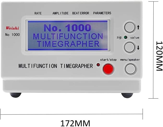 Timegrapher Multifunction No. 1000 Mechanical Watch Timing Machine