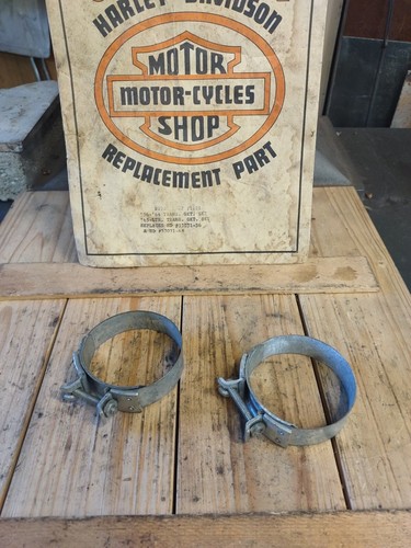 O-Ring Type Intake Clamps For Harley Shovelhead and Ironhead Sportster 1955/78 - 第 2/3 張圖片
