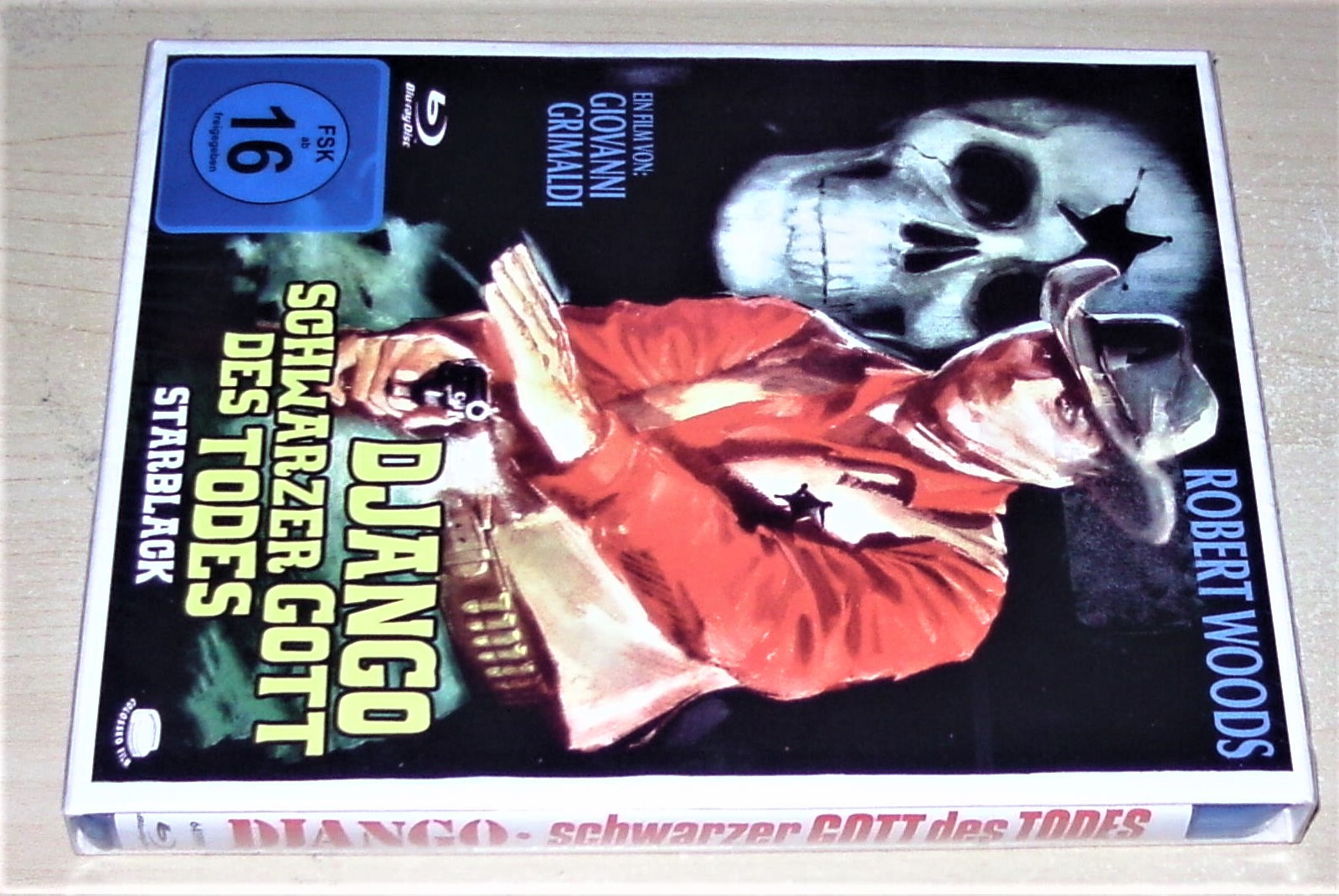 DJANGO SCHWARZER GOTT DES TODES BLU RAY SCHUBER BOOKLET SCHNELLER VERSAND NEU