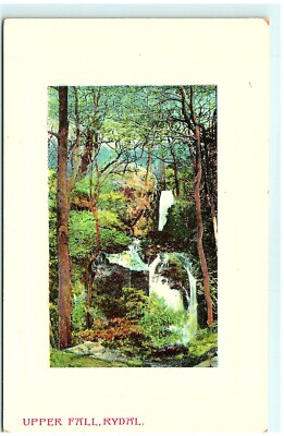 S03-0853, UPPER FALL, RYDAL, B.B. LONDON SERIES 1920S POSTCARD