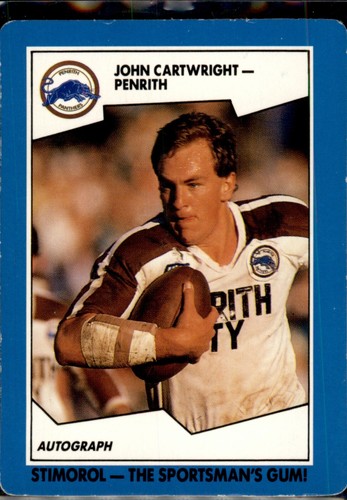 1989 Scanlens Stimorol rugby league NRL Singles. Choose Your Cards - Picture 64 of 160