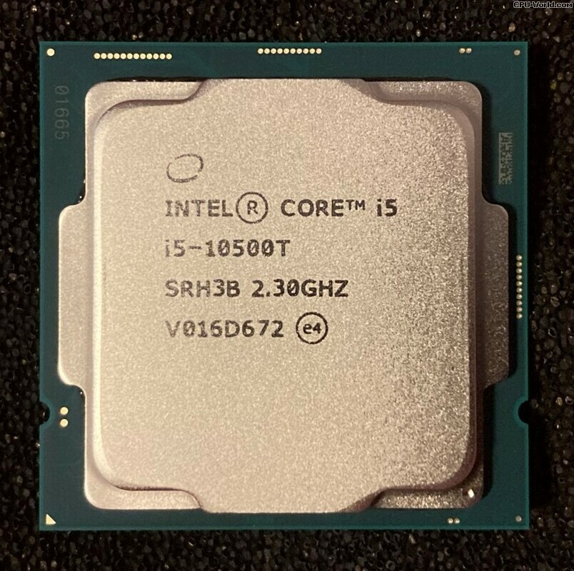 NEW Intel Core 10th Gen i5-10500T 6 CORE CPU 2.3GHz (Turbo 3.80GHz) 10500T SRH3B