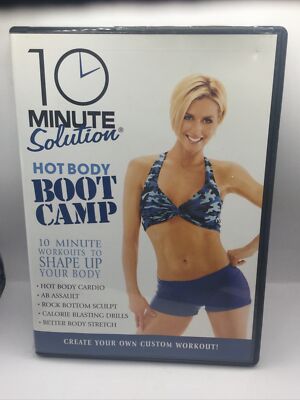 10 Minute Solution - Hot Body Boot Camp (DVD, 2008)