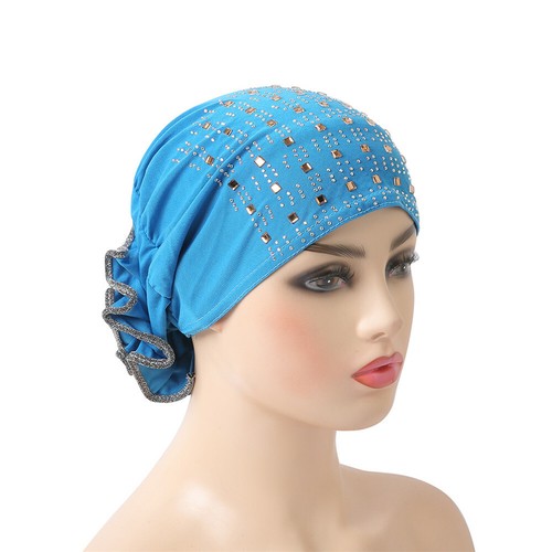 Arab Muslim Women Hijab Turban Inner Hat Under Scarf Chemo Cap Headwrap Cover - Picture 97 of 118