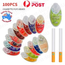 Cigarette beads Pops Explosion Mix Fruit Flavor Menthol Capsule Filter AU*POST