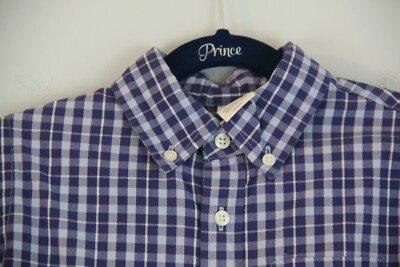Chemise Longue Crewcuts Enfant 4/5T – Couleurs Marine/bleu/blanc | Manches Longues | Vichy élégant