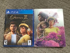 Brand New Sealed Shenmue 3 III PlayStation 4 PS4 with SteelBook Case Fast Ship