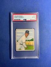 1950 Bowman Harry Gumbert Pittsburgh Pirates Card #171 PSA 4 VG-EX
