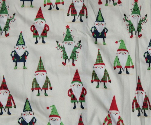 Munki Munki Nite-Nite flannel pajama set kids M (8) Christmas elves gnomes NWT - Picture 3 of 11