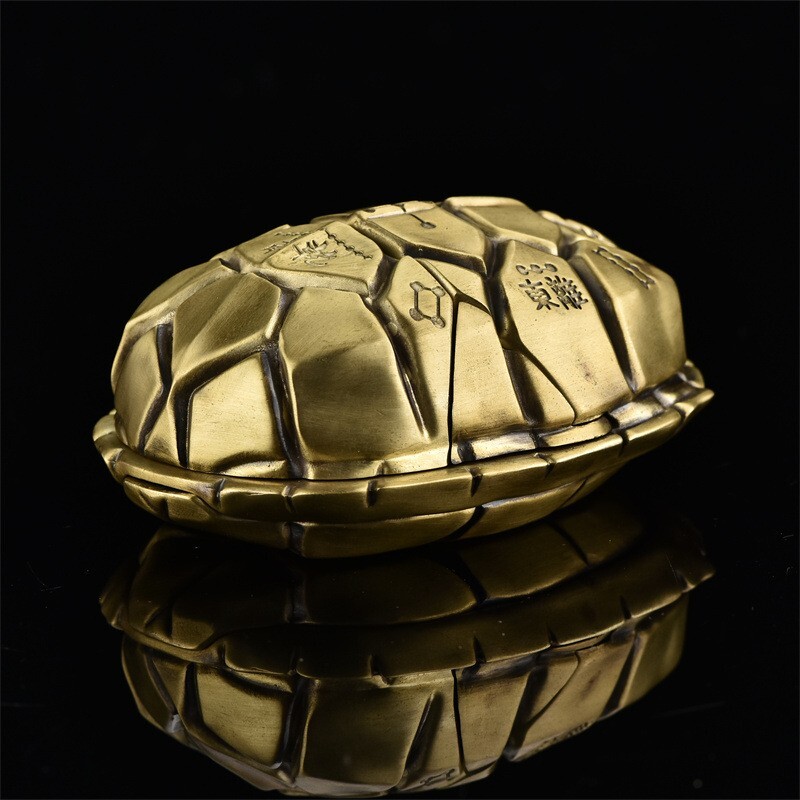 ZIPPO Lucky Turtle Shell Custom Case Limited Quantity 499 Brass