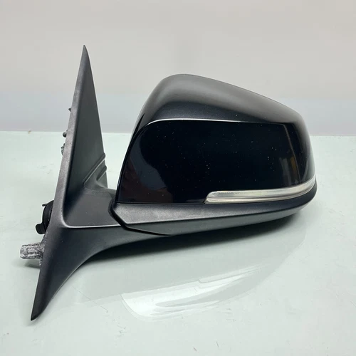 13 BMW 328I F30 FRONT LEFT DRIVER EXTERIOR REAR VIEW MIRROR 475 Blindspot camera