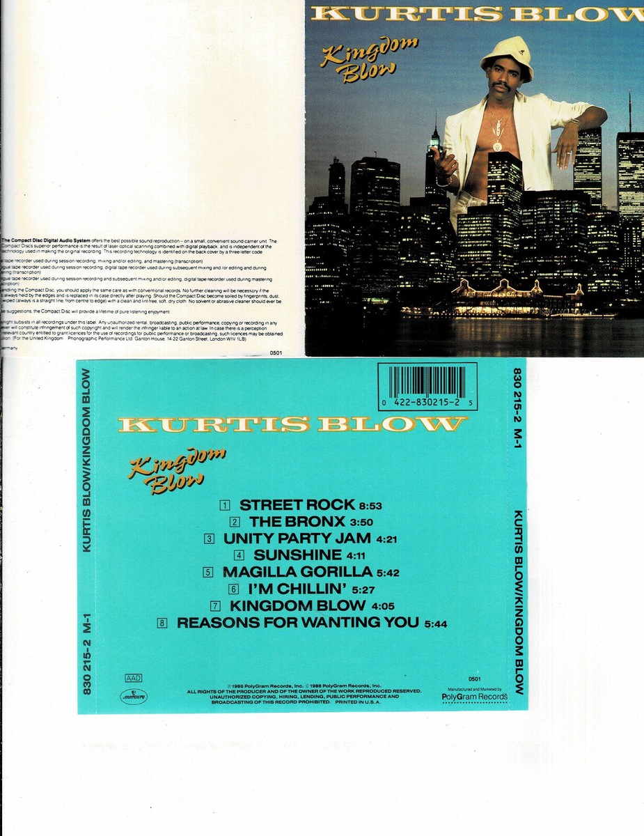 洋楽 is Blow Kingdom Blow Kingdom Blow - Album by Kurtis Blow