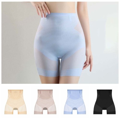 Seamless Ice Silk High Waist Shapewear Panties Lady - Picture 9 of 13
