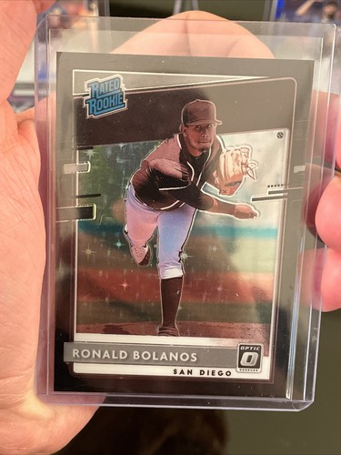 2020 Donruss Optic Ronald Bolanos Lot (3) + Autograph, Black Stars, Blue 56/75 - Picture 5 of 7