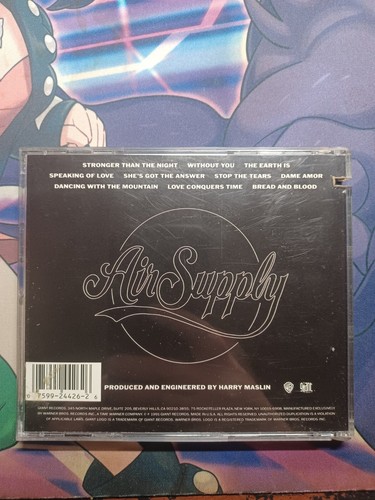 The Earth Is... by Air Supply (CD, Jul-1991, Giant (USA)) - Foto 2 di 2