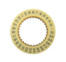 Genuine Rolex 3136 3187 B3156-111-K1 Beige Watch Date Indicator Wheel Disc