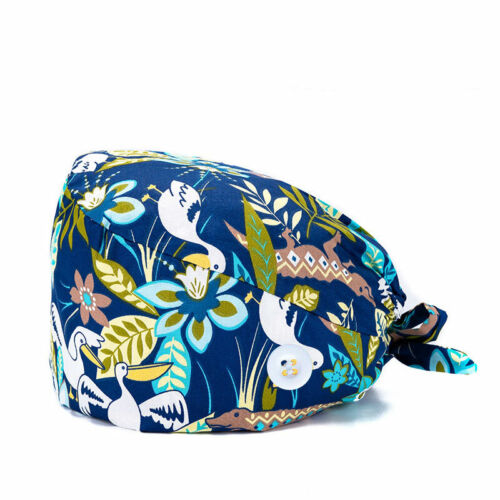 Unisex Nurse Doctor Hat Surgical Scrub Cap Medical Dentist Teeth Dental Cap UK - Picture 68 of 111