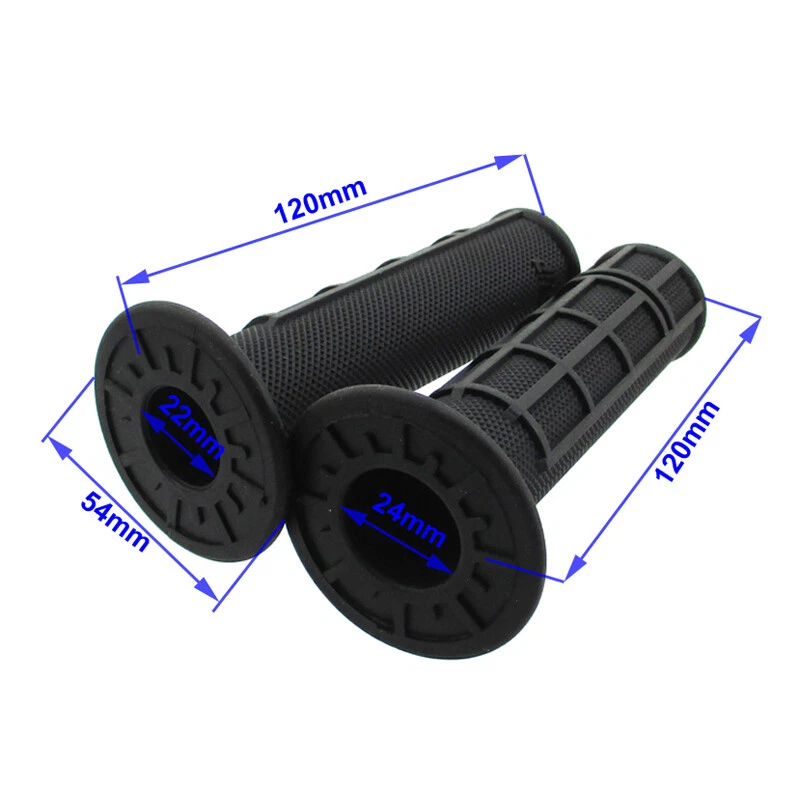 Empuñaduras de mango blando para Honda CRF250R XR250 Kawasaki KX125 KX250 F KX450F KLR  Foto 2 de 4