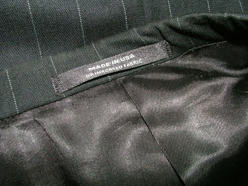 NEW WT HICKEY BY HICKEY FREEMAN BLAZER SIZE 44 R 100% WOOL CHARCOAL STRIPED #280 - Picture 10 of 10