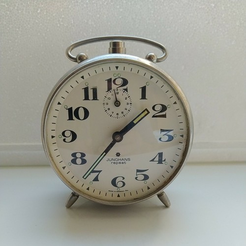 Wecker JUNGHANS REPEAT Made in Germany UHR Vintage läuft