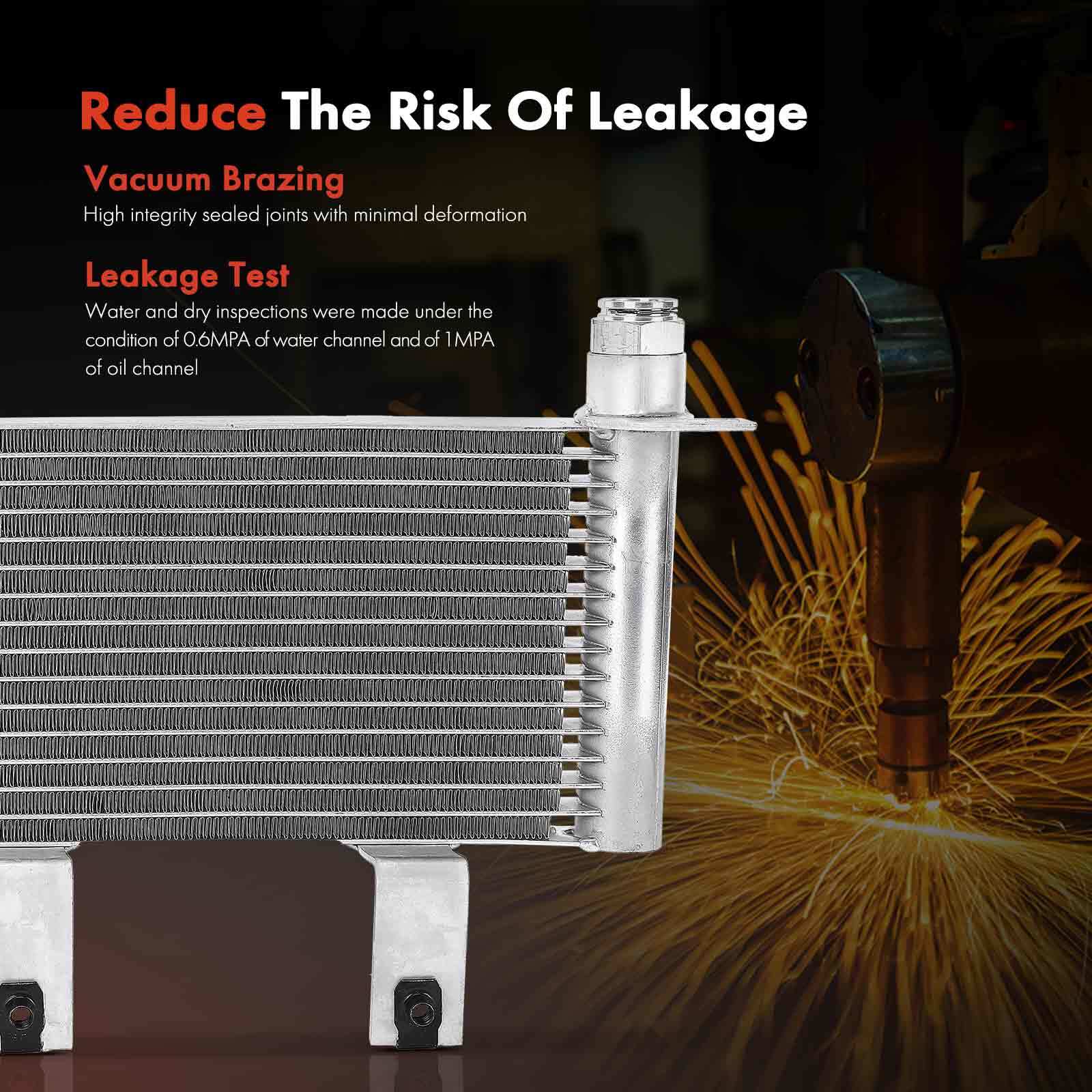 Automatic Transmission Oil Cooler for Chevy Silverado 2500 HD GMC Sierra 1500 HD