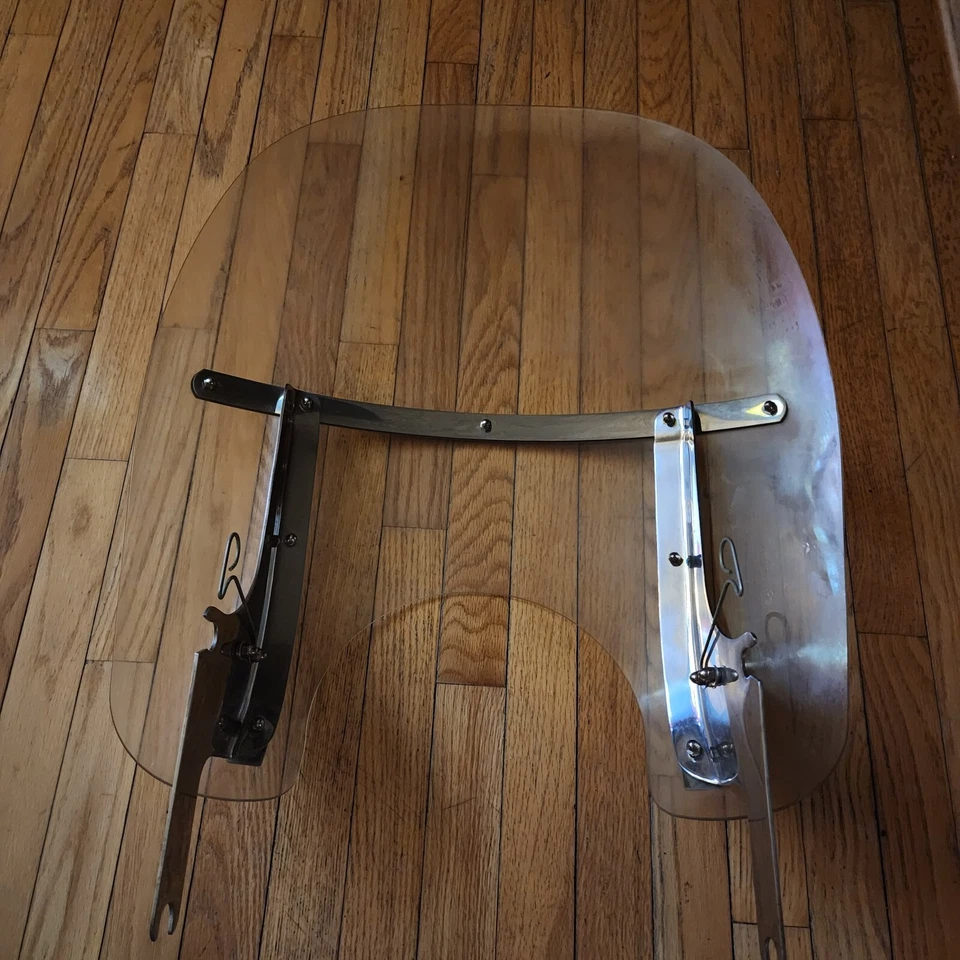 Parabrisas motocicleta Harley Davidson AS 6 M125-C LEXAN MFR 112 hoja DOT 94 Foto 3 de 4