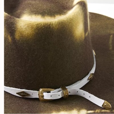 NEW! Rare Gorgeous boho dyed cowgirl hat | eBay