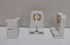 X10 Replacement T8 - T12 Snap In Tombstone Fluorescent Lamp Holders 1-1226SW