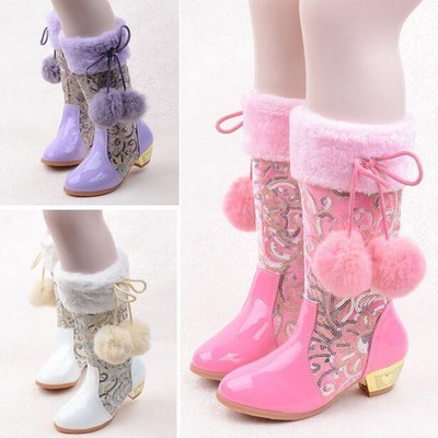 girls pom pom shoes