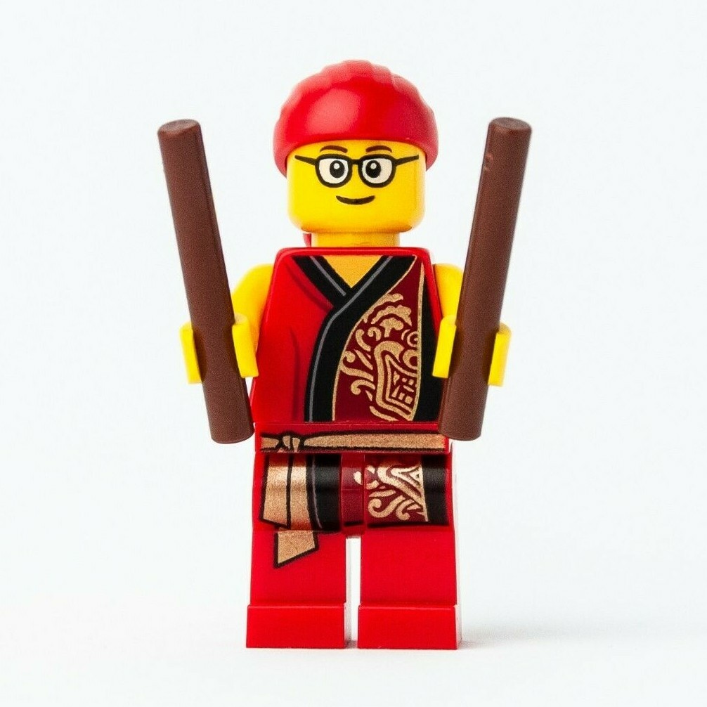 ミュージシャン leon611 New LEGO Musician Minifigure (hol180) - Lion Dance 80104 Chinese