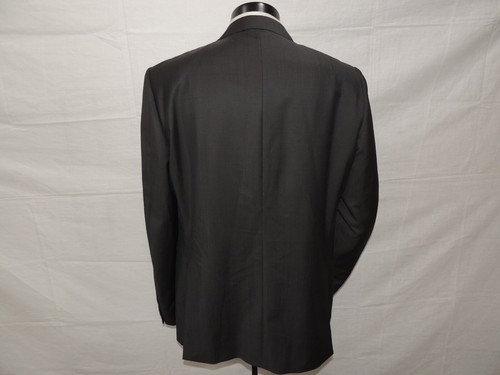 Z ~ Zegna Men's Smoke Gray Wool & Mohair Jacket Coat 46 R Ermenegildo Zegna - Picture 5 of 12