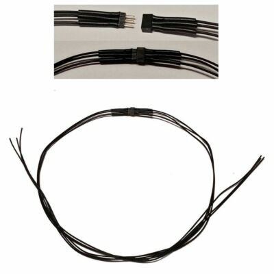 Micro Steckverbinder RM 1.0 3-polig mit Kabel Stecker + Buchse 10 Stück S221