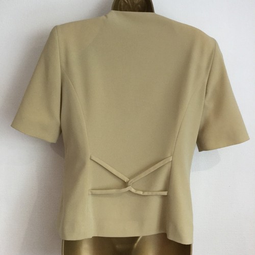 Ladies Blazer Jacket 10 Lemon JACQUES 