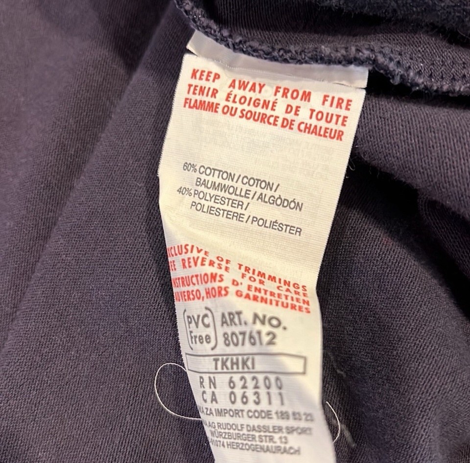 Puma Navy Blue Vintage Sweater Track Jacket Size Medium eBay