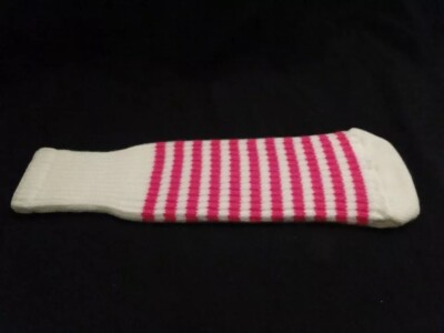 Knitted Zebra Style Golf Club Head Covers - Driver, Fairway, Putter - Universal