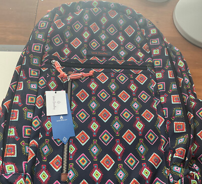 Vera bradley grand backpack mini medallions new with tag Vera Bradley Grand Backpack in Mini Medallions | eBay main image 3