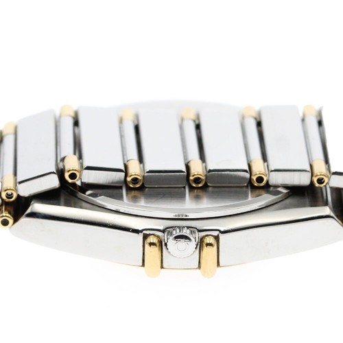 OMEGA Constellation YG bezel half bar black Dial Quartz Men's Watch_869857 - Picture 4 of 6