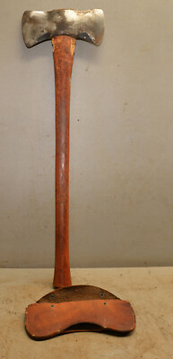Plumb 3.2  Timber axe double bit lumber ax collectible hunting trapping tool