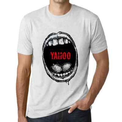 Herren Grafik T-Shirt Mundausdrücke yahoo   Mouth Expressions Yahoo