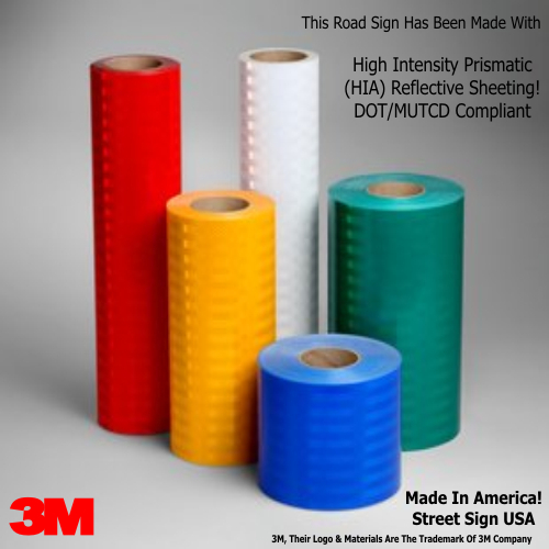 3M HIA Reflective CHEVRON OBJECT MARKER RIGHT Road Sign - Dot Compliant 6 x 24